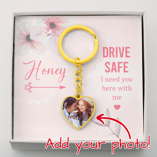 Honey - Drive Safe keychain